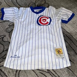 Retro Baseball Cleveland Cubs Headgear Classic Jersey Small